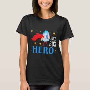 Juice Box Hero Type 1 T1d Diabetes Diabetic Awaren T-Shirt