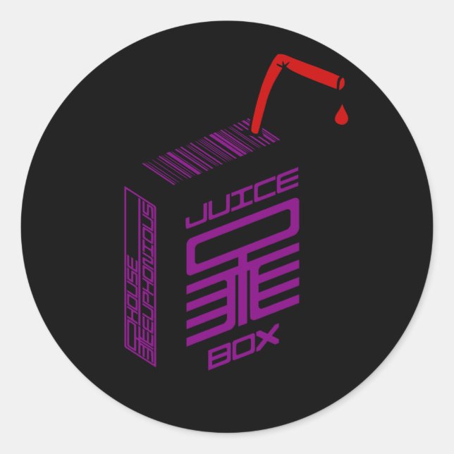 Juice-Box Sticker (Front)