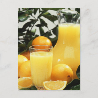 Juice Food Postcard