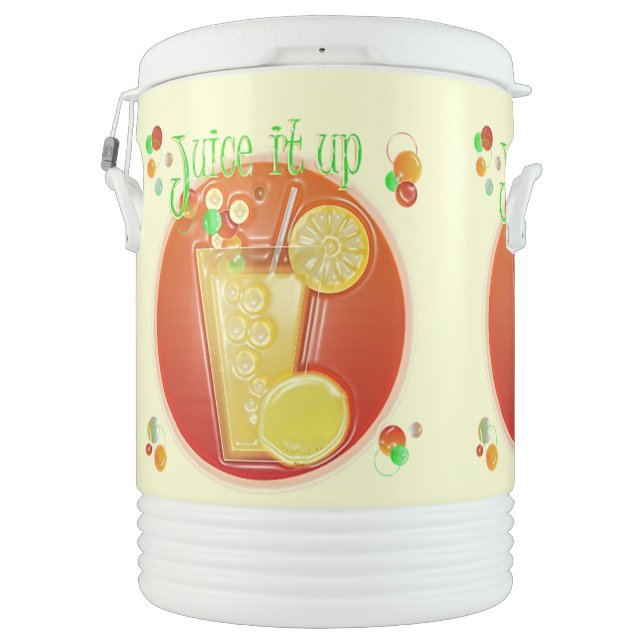 Juice It Up Large Beverage Cooler (Back)