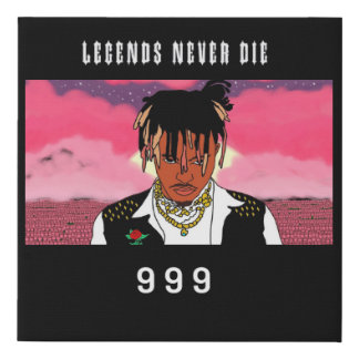 Juice Legends Never Die Painting Faux Canvas Print