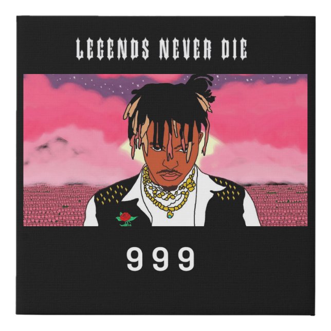 Juice Legends Never Die Painting Faux Canvas Print