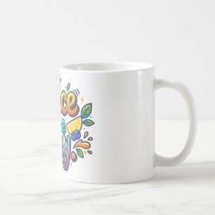 Juice the Day – Fun Citrus Motivation Coffee Mug