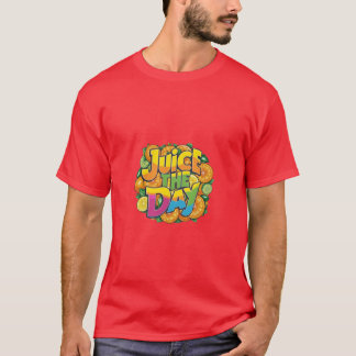 Juice The Day - Vibrant Citrus T-Shirt
