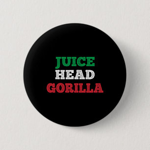 Juicehead Gorilla New Jersey Garden Nj Shore Itali Button