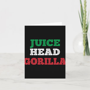 Juicehead Gorilla New Jersey Garden Nj Shore Itali Card