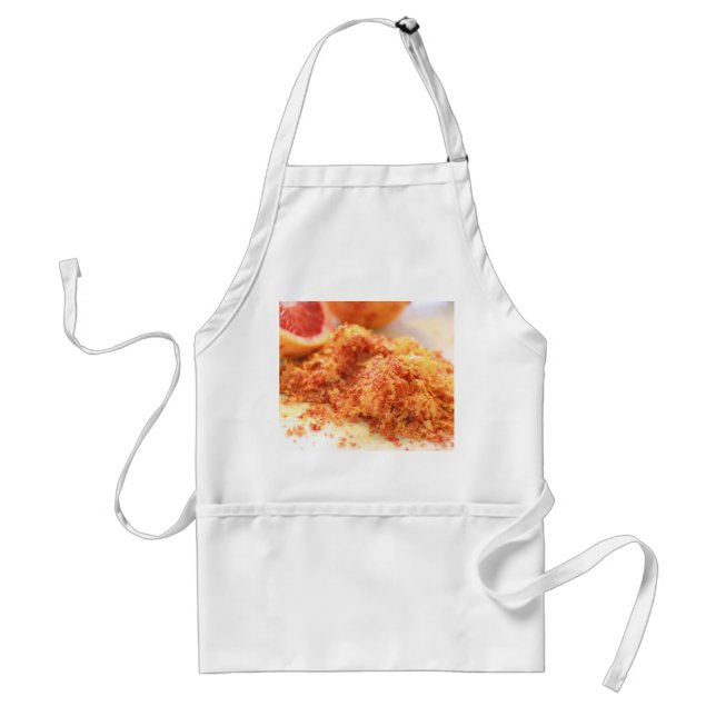 Juicy Citrus Blood Oranges and Zest Adult Apron (Front)