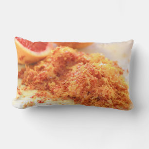Juicy Citrus Blood Oranges and Zest Lumbar Pillow