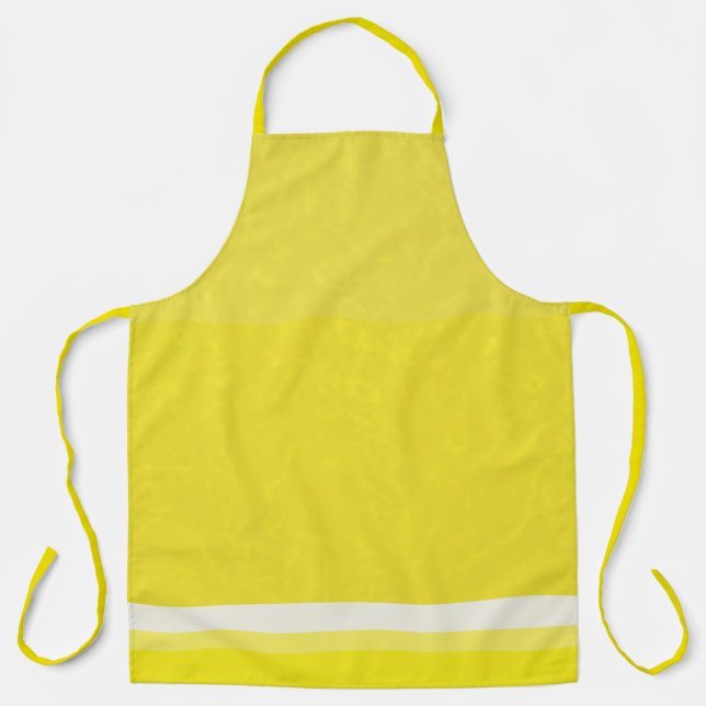 Juicy Citrus Lemon Fruit Slice Colors Apron (Front)
