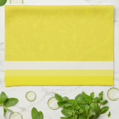 Juicy Citrus Lemon Fruit Slice Colors Kitchen Towel