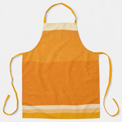 Juicy Citrus Orange Fruit Slice Colors Apron