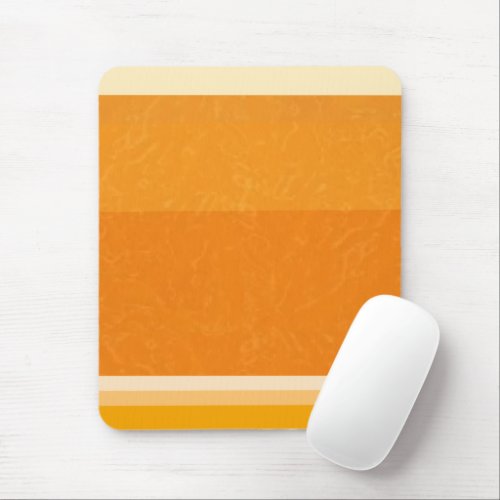 Juicy Citrus Orange Fruit Slice Colors Mouse Pad
