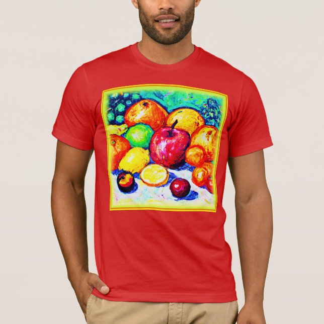 Juicy Delights Fruits. Buy Now  T-Shirt (Front)