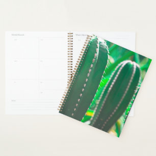 Juicy Green cactus plant leaves Planner