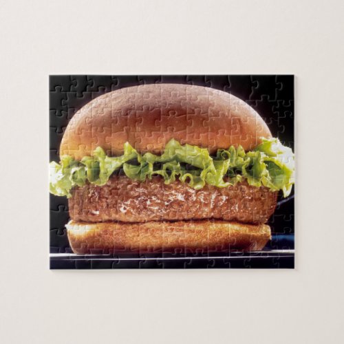 Juicy Hamburger Jigsaw Puzzle