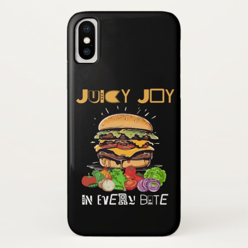  Juicy Joy In Every Bite iPhone X Case