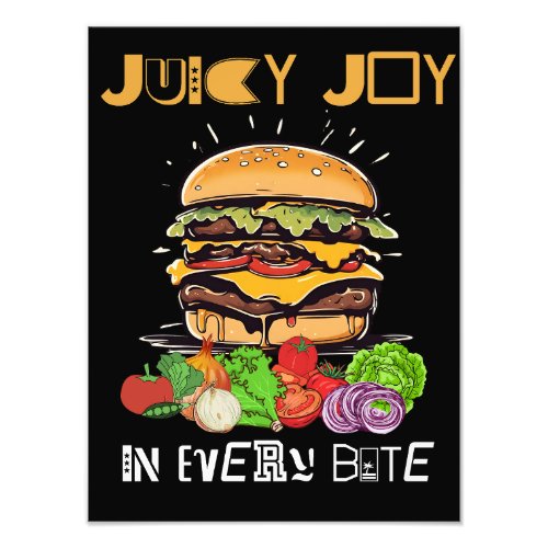 Juicy Joy In Every Bite Photo Print