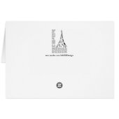 Juicy Kiwi - Blank Inside Greeting Card (Back Horizontal)