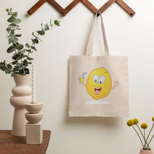 Juicy Lemon Drink Tote Bag