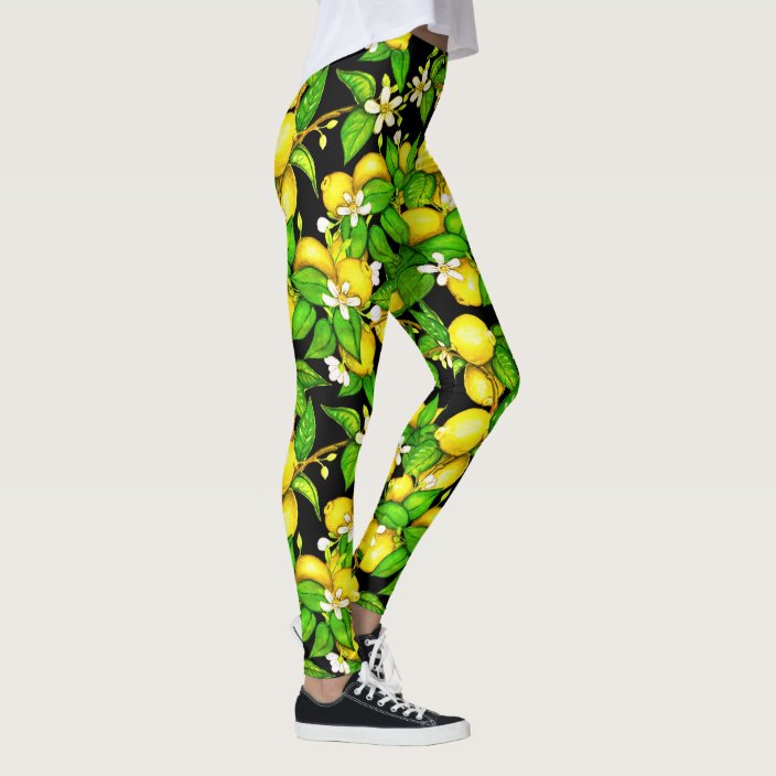 lemon green leggings