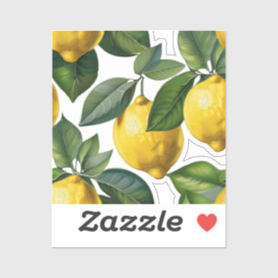 Juicy lemons sticker