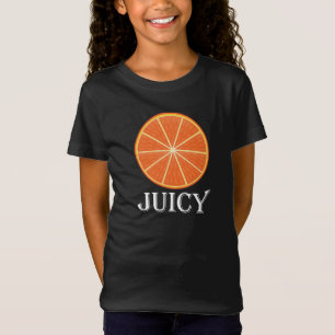 Juicy Orange - Girls' Bella+Canvas Jersey T-Shirt T-Shirt