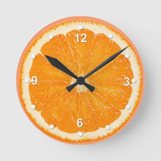 Juicy Orange Kitchen Wall Clock
