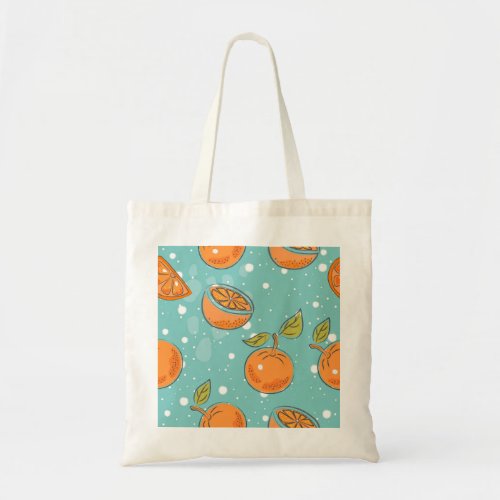 Juicy Orange Paradise  Tote Bag