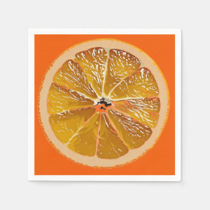   Juicy  orange   slice - fun Napkins