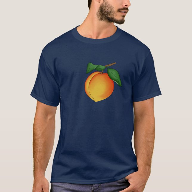 Juicy Peach Men’s T-Shirt (Front)