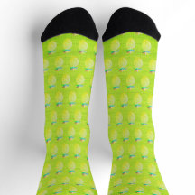 Juicy Pineapple Kiwi Green Pattern