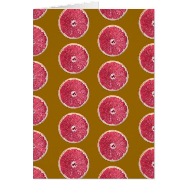 Juicy Red Grapefruit Cards (Front)