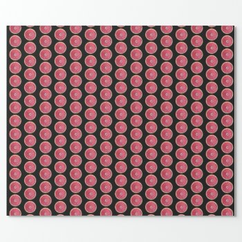 Juicy Red Grapefruit Wrapping Paper by Emangl3D at Zazzle