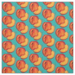 Juicy Ripe Summer Peach Georgia Peaches Fruit Fabric