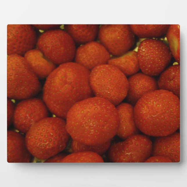 Juicy Strawberries Plaque (Front)