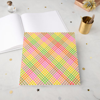 JUICY STRIPE Wedding Guest Book