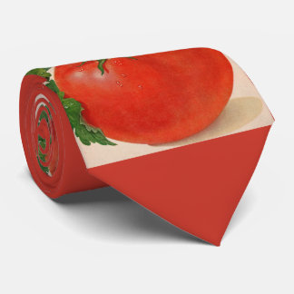 juicy tomato print tie