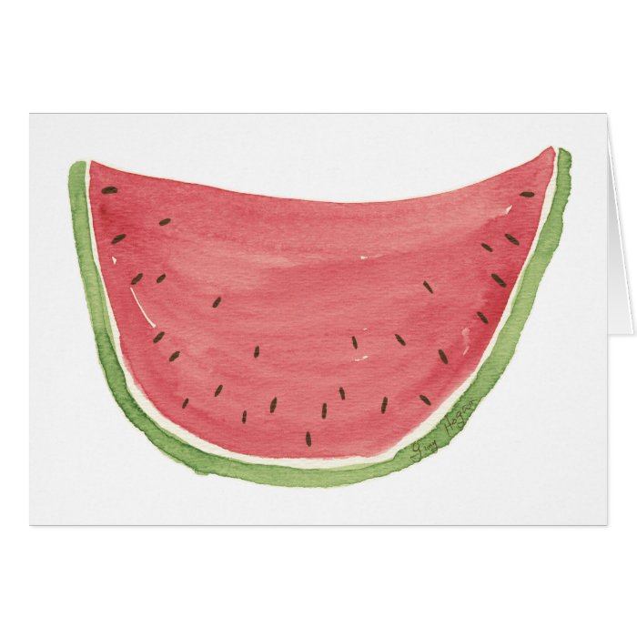 Juicy Watermelon Cards