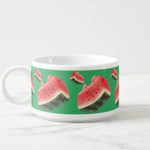 Juicy Watermelon Pattern: Summer Fruit Design Bowl