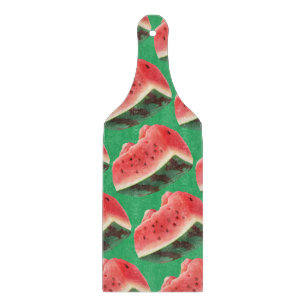 Juicy Watermelon Pattern: Summer Fruit Design Cutting Board