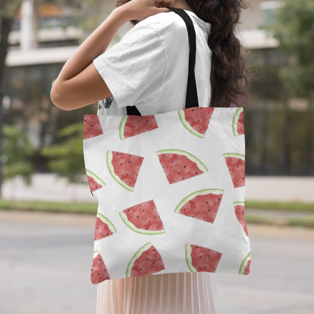 Juicy watermelon pattern tote bag (Creator Uploaded)