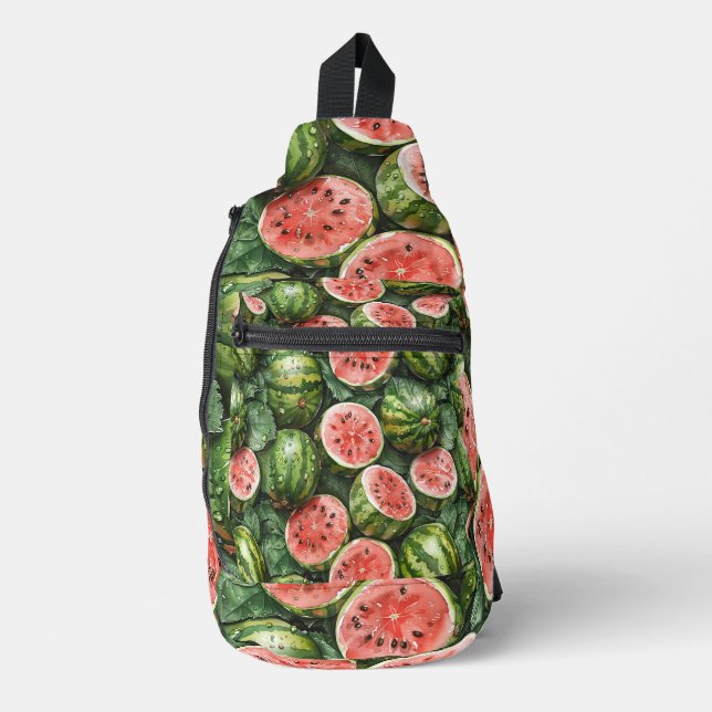 Juicy Watermelon Sling Bag (Front)