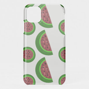 Juicy Watermelon Summer clear iPhone 11 Case