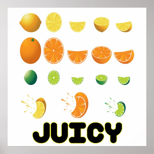 Juicy Yellow Poster (Front)