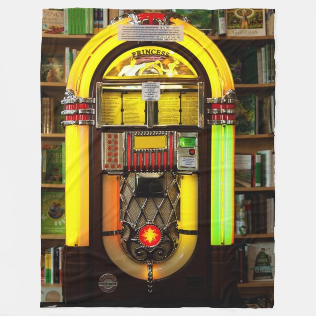 JUKE BOX FLEECE BLANKET (Front)