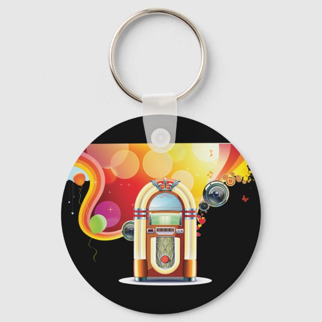 Juke Box Keychain (Front)