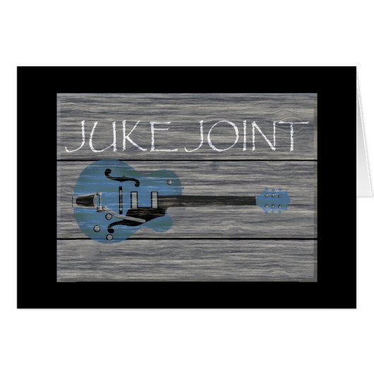 Juke Joint Retro Sign Cards (Front Horizontal)