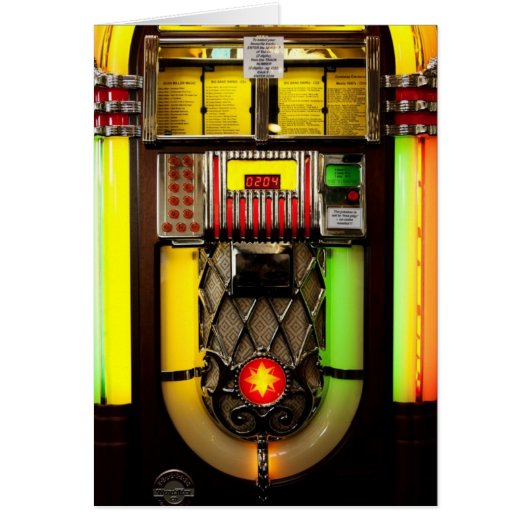 Jukebox Cards (Front)