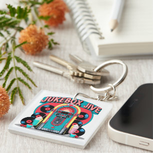 Jukebox Jive Keychain