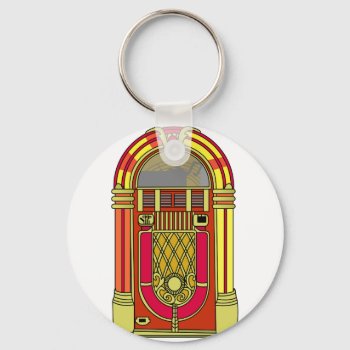 Jukebox Keychain by Grandslam_Designs at Zazzle